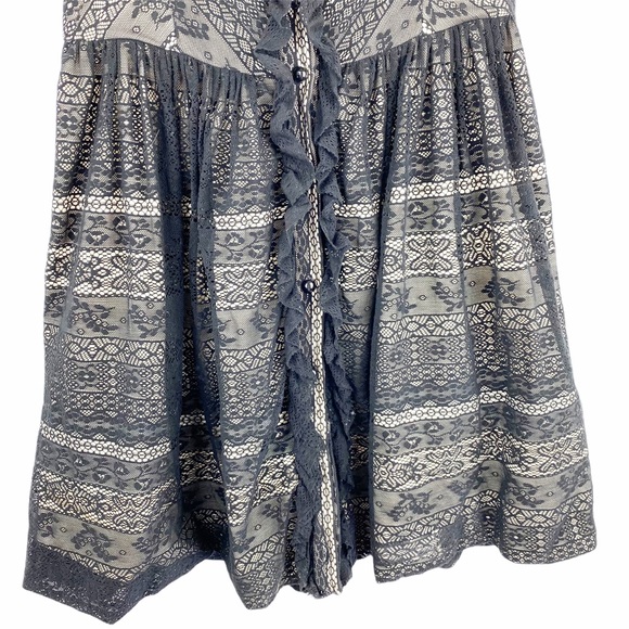 Moulinette Souers Black Lace Strapless Dress 2 - Picture 5 of 11